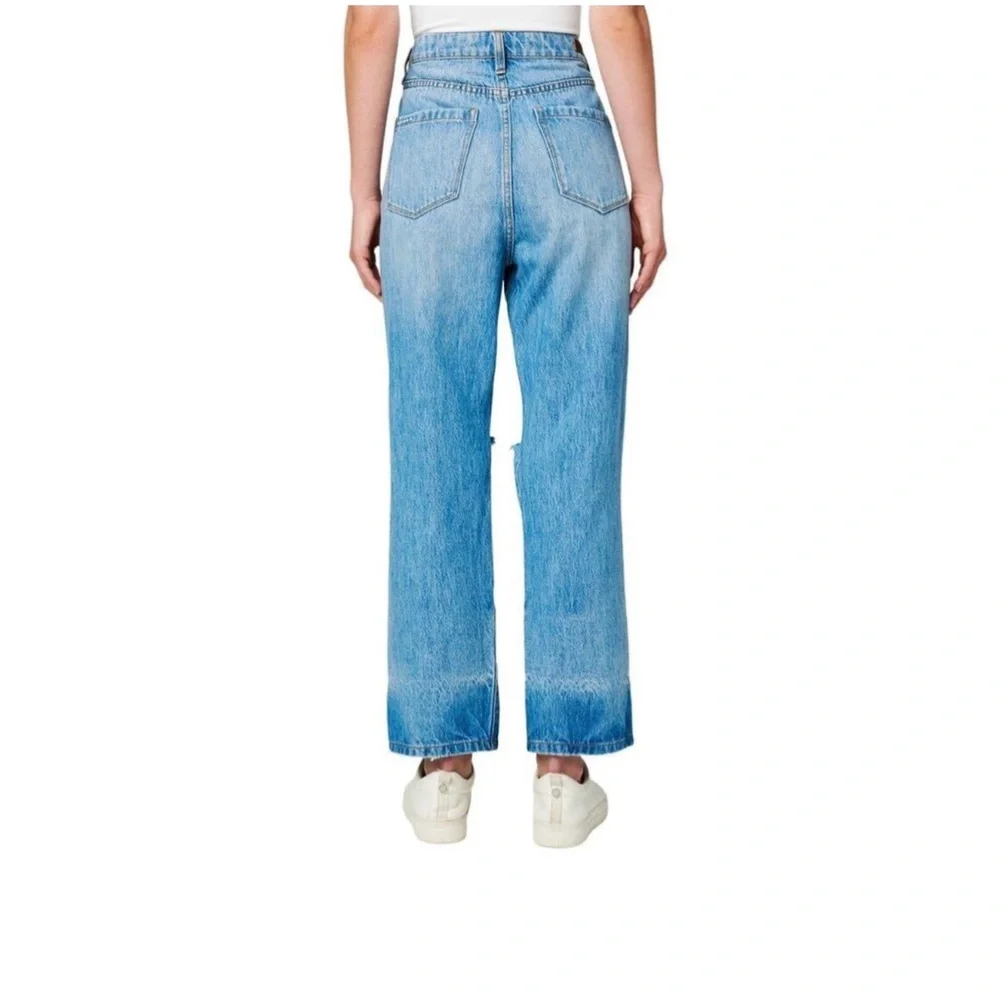 NWT Blank NYC Baxter Straight Leg Five-Pocket Jeans in Personal Best, Size 28 - Picture 4 of 9